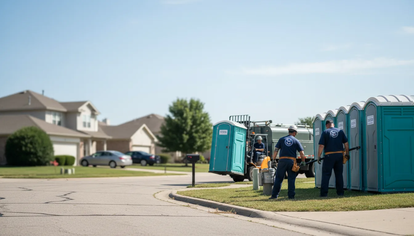 Porta Potty Rental in Ferney, SD near me